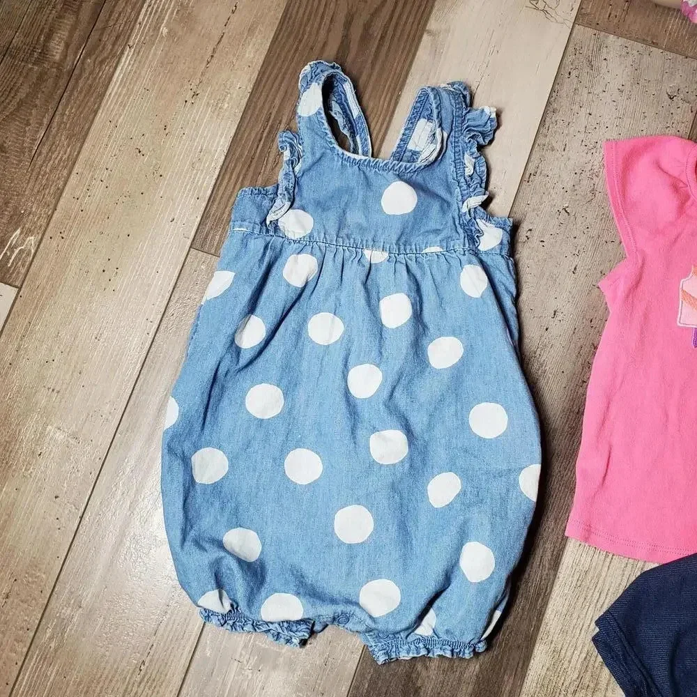 Carter's & Gymboree Baby Toddler Girl Clothing Bundle Size 24M 2T